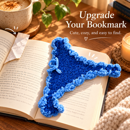 Handmade Crochet Bookmark | Cozy Book Lover Gift