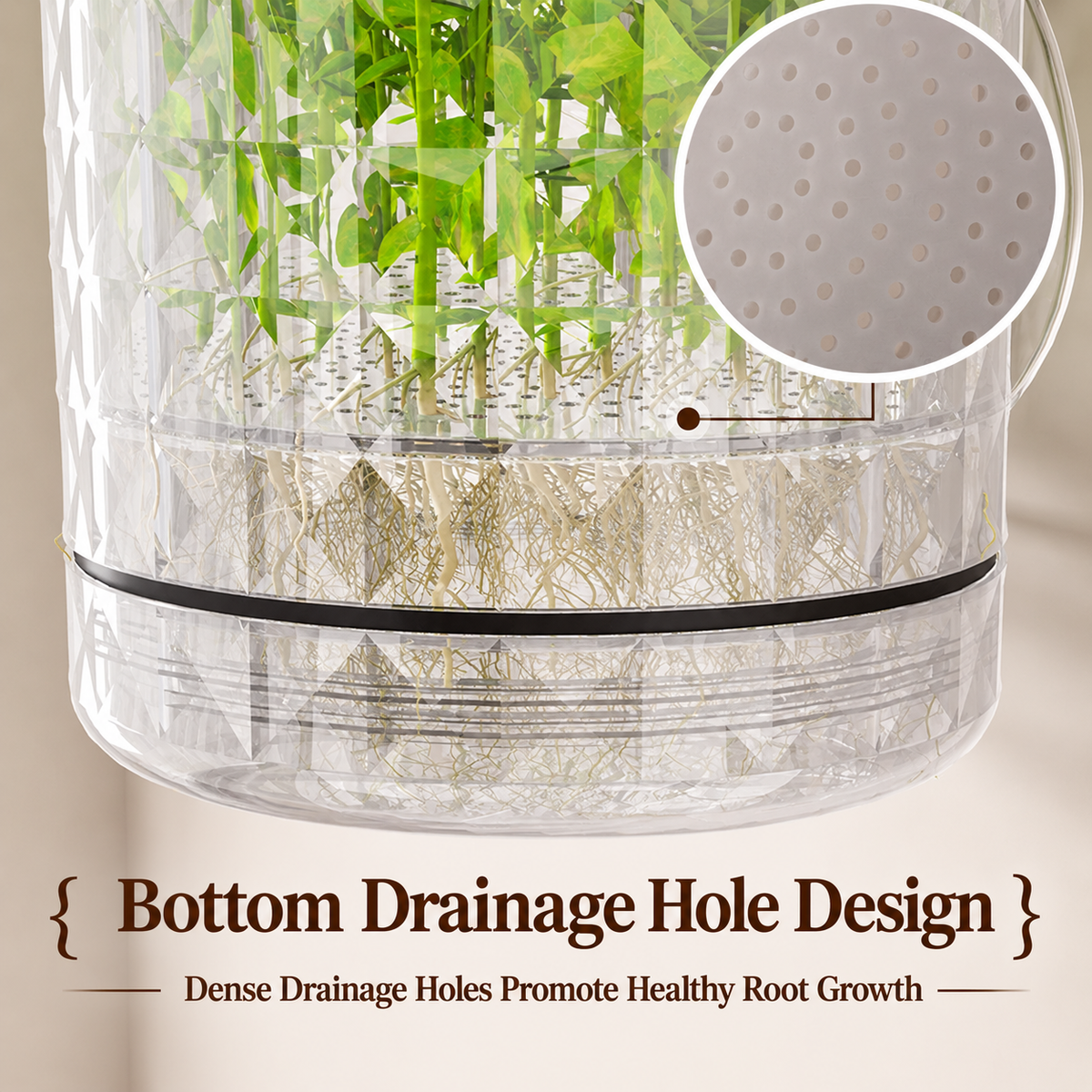 Lightweight Wall Mounted Planter for Indoor & Outdoor Plants