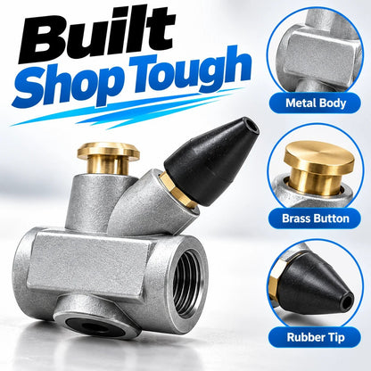 🔧 Inline Air Blow Gun Valve — One Press, Instant Air! 💨