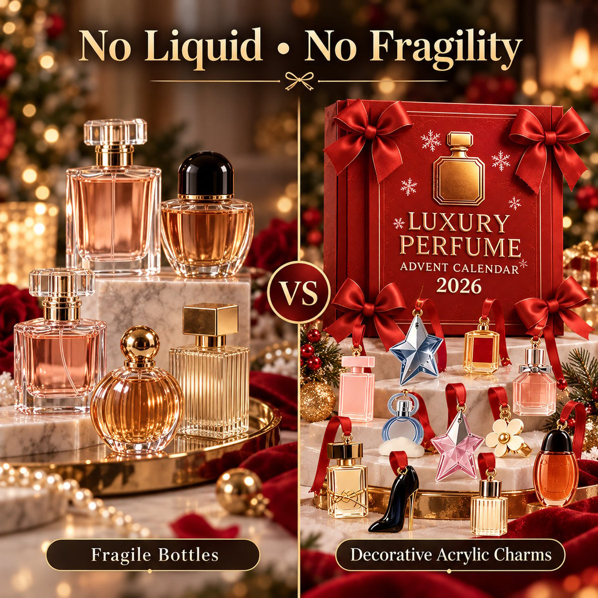 🎀 2026 Perfume Advent Calendar – 24-Day Beauty-Inspired Charm Countdown Gift 🎄
