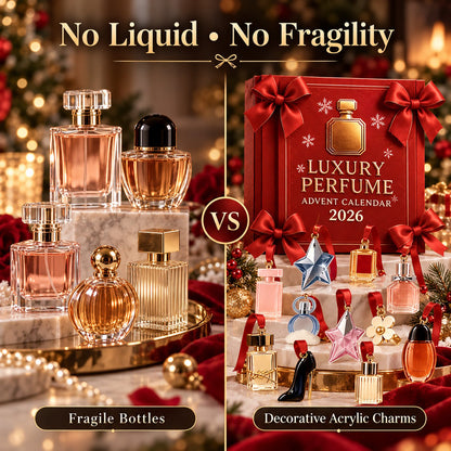 🎀 2026 Perfume Advent Calendar – 24-Day Beauty-Inspired Charm Countdown Gift 🎄