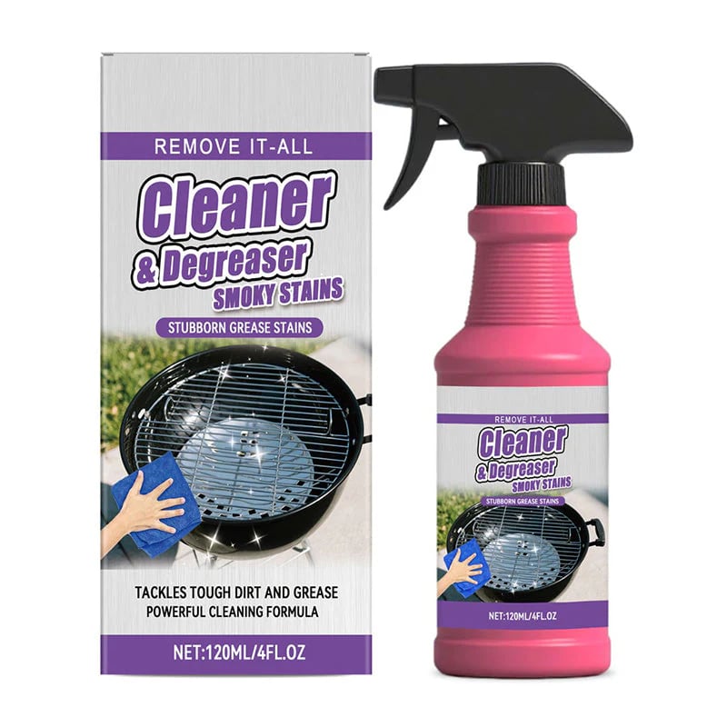 🔥HOT SALE 49% OFF🍖🧼Fast-Acting Heavy-Duty Grill Degreaser Spray✨