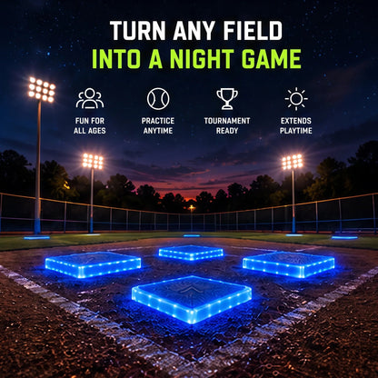 Night‑Time Softball Playing Set