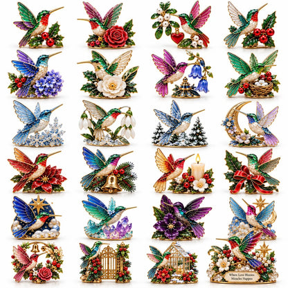 Advent Calendar 2026优化 🐦🎄 Hummingbird Christmas Garden Advent Calendar 2026 – 24 Days of Blooming Holiday Joy 🌸