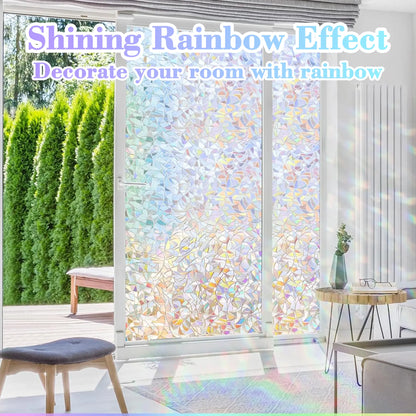 🪟Window Privacy Film – No Glue, No Tools, No Commitment!