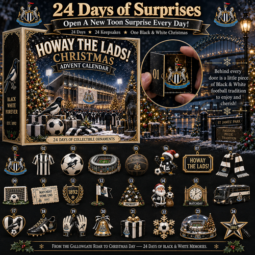 🎄 Howay the Lads! Football Christmas Advent Calendar
