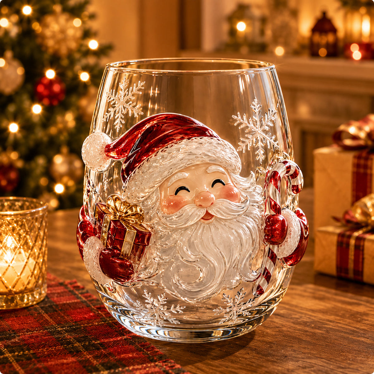 🎁✨ Magical Christmas Glass Cup Collection – Festive Holiday Gifts for Christmas 🎄