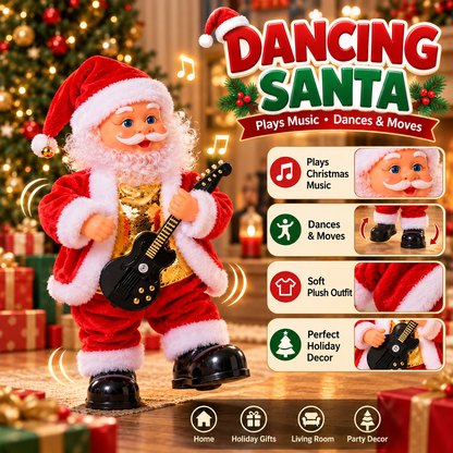 🎅🍑 Butt-Wiggling Dancing Santa – Musical Christmas Toy & Hilarious Holiday Decor