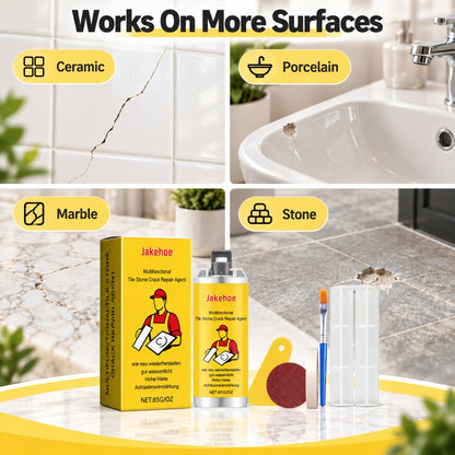Multi-functional tile and stone repair gel