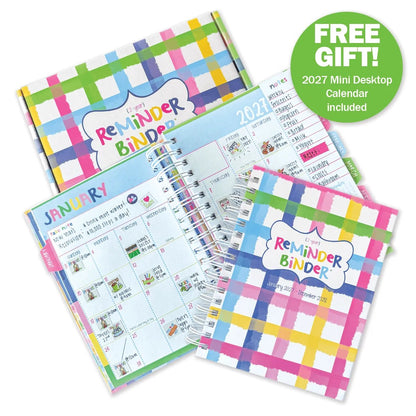 📅✨ 2027–2028 Life Planner – 24-Month Weekly & Monthly Organizer with Stickers & Bill Trackers