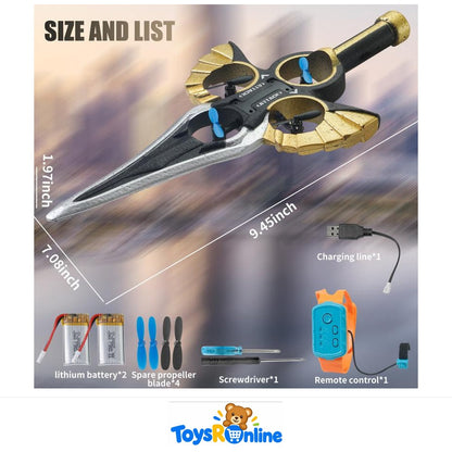 ⚔️ Flying Sword Drone – Take Your Fantasy Adventures to the Skies 🚀