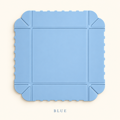 🥗 2 PCS Foldable Silicone Cutting Mat & Serving Tray