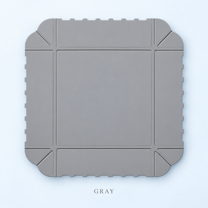 🥗 2 PCS Foldable Silicone Cutting Mat & Serving Tray