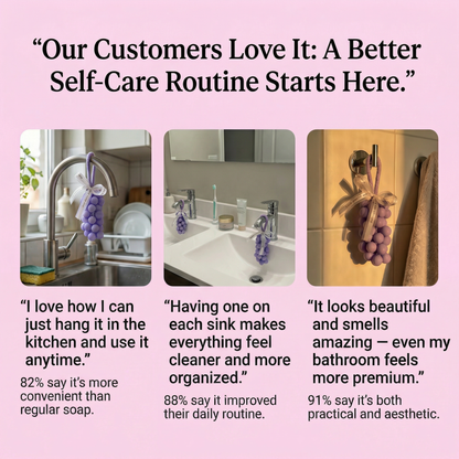 🍇 Lily’s Handmade Grape Soap – Small-Batch Natural Oil Soap with Gentle Scent 💜