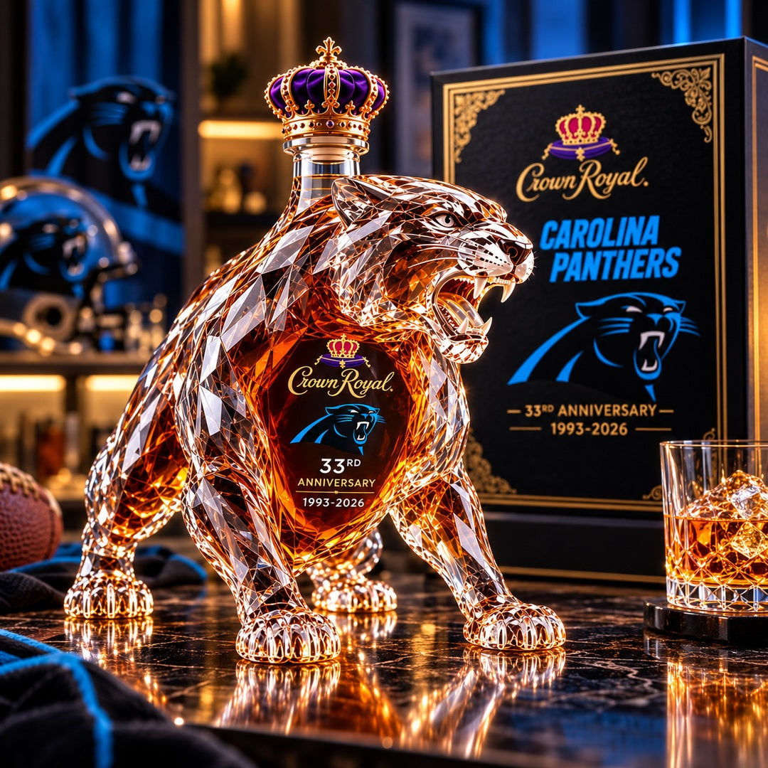 🐆 33rd Anniversary Panther Whiskey Decanter – 1993–2026 Commemorative Edition