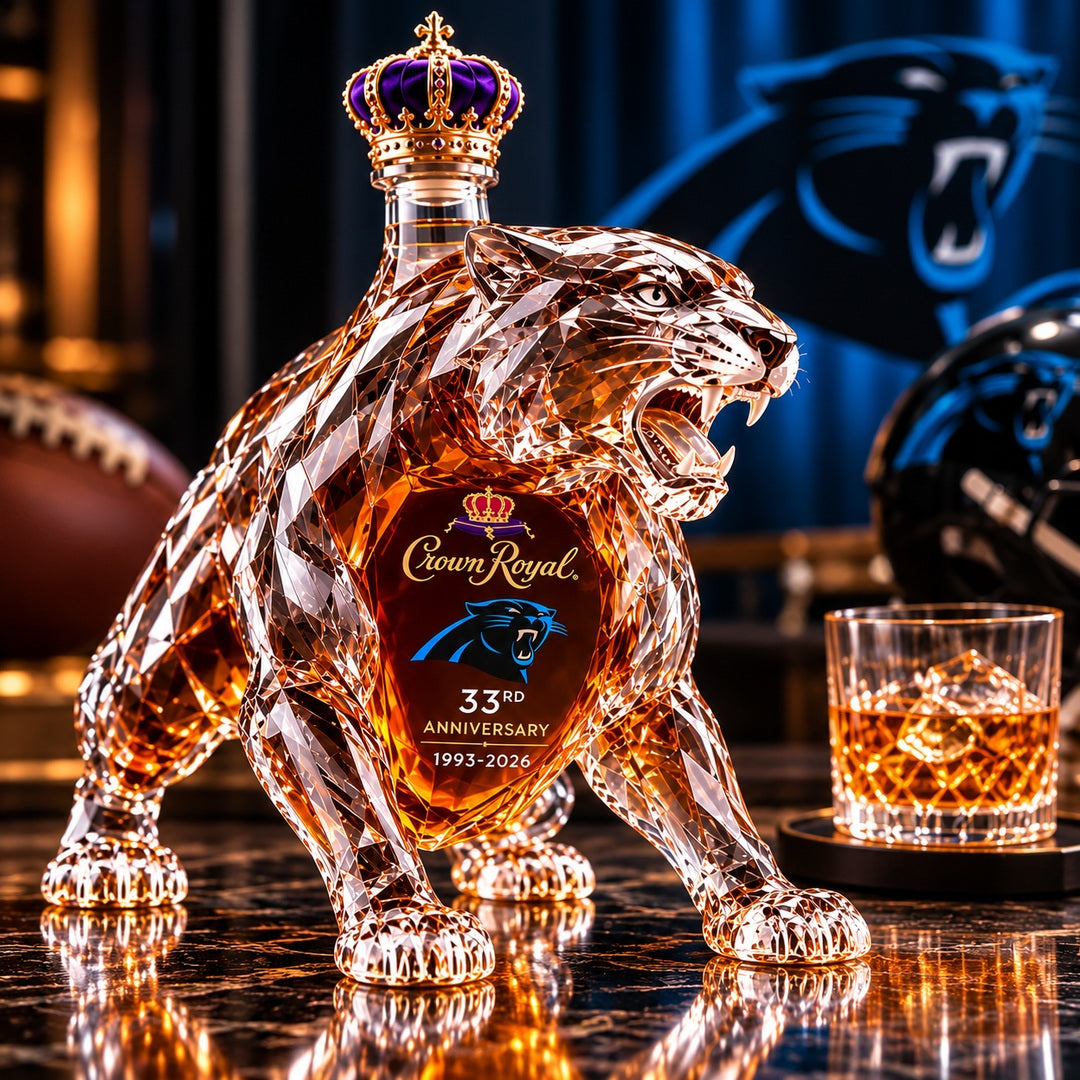 🐆 33rd Anniversary Panther Whiskey Decanter – 1993–2026 Commemorative Edition