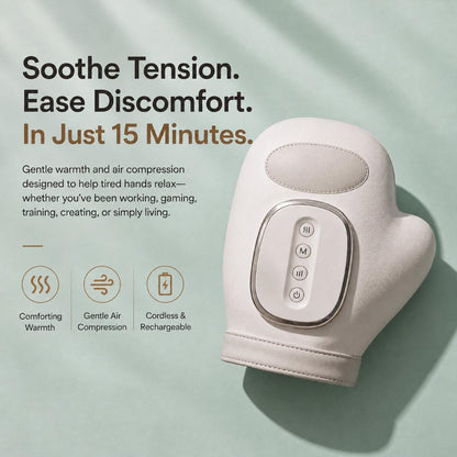 🖐️Cordless Hand Massager – Soothing Heat & Adjustable Compression