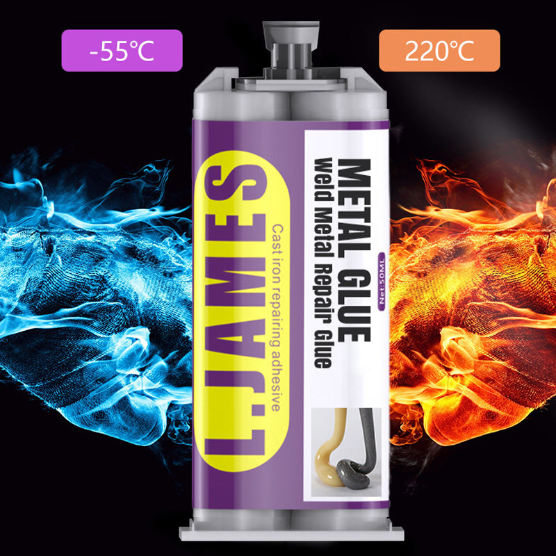 🔥 2026 HOT SALE | 50% OFF Weld Metal Repair Glue – For Exhaust Pipes, Metal Pipes & More