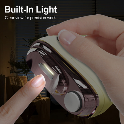 ✂️ 50% OFF! Smart 2-in-1 Electric Nail Clipper & Polisher 💅