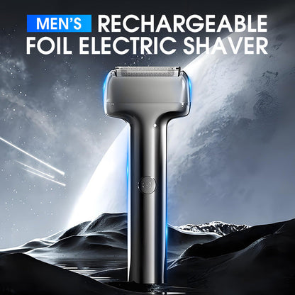 🪒 Men’s Rechargeable Foil Shaver – Wet & Dry Electric Razor for Smooth Daily Grooming