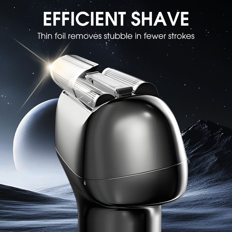 🪒 Men’s Rechargeable Foil Shaver – Wet & Dry Electric Razor for Smooth Daily Grooming