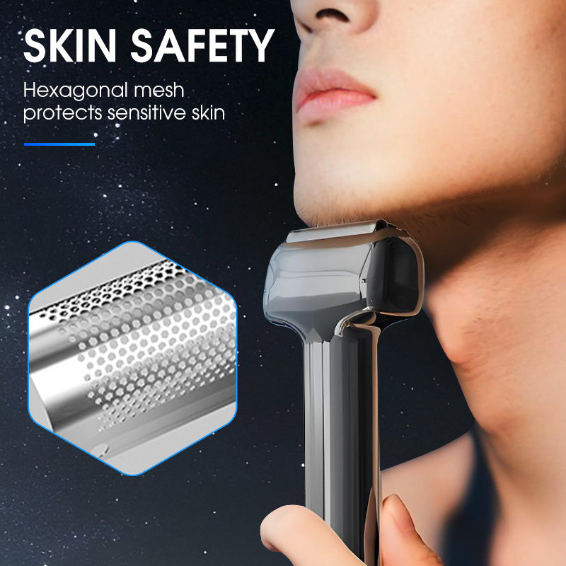 🪒 Men’s Rechargeable Foil Shaver – Wet & Dry Electric Razor for Smooth Daily Grooming