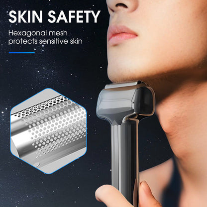 🪒 Men’s Rechargeable Foil Shaver – Wet & Dry Electric Razor for Smooth Daily Grooming