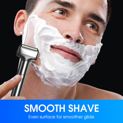 🪒 Men’s Rechargeable Foil Shaver – Wet & Dry Electric Razor for Smooth Daily Grooming