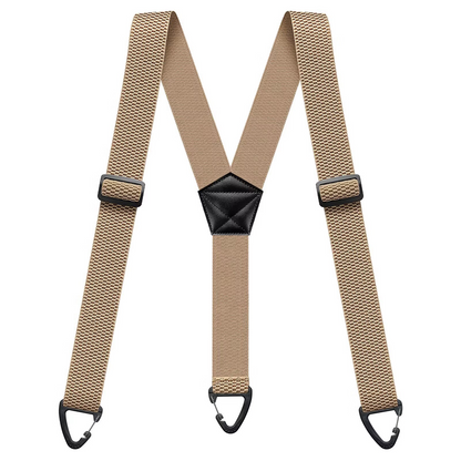 Limited time 50% off-Men's X-Back Suspenders with Hook Clips