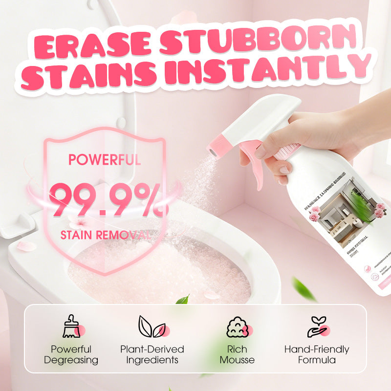 🧼 Multi-Purpose Bathroom Cleaning Spray – Powerful Cleaner for Everyday Grime ✨
