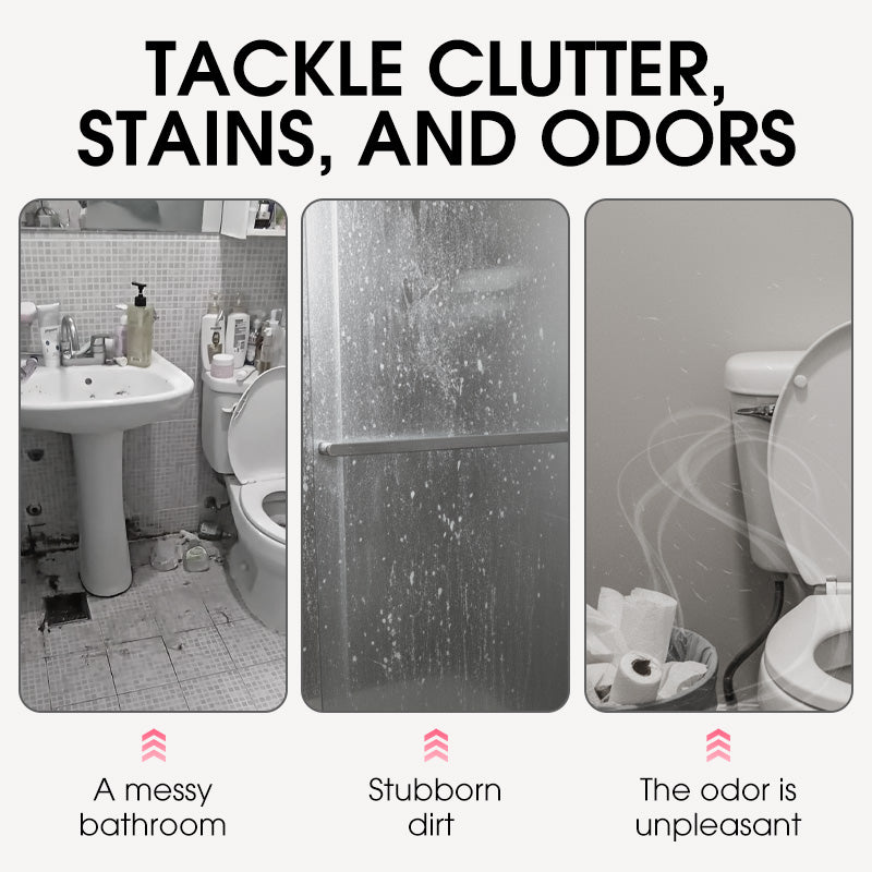 🧼 Multi-Purpose Bathroom Cleaning Spray – Powerful Cleaner for Everyday Grime ✨