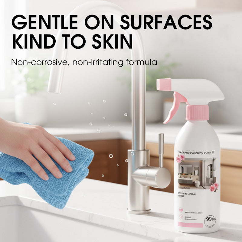 🧼 Multi-Purpose Bathroom Cleaning Spray – Powerful Cleaner for Everyday Grime ✨