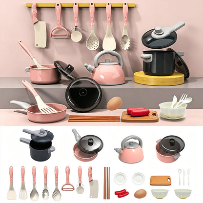 ✨ Camping-Themed Kids Pretend Kitchen Playset – Realistic, Interactive & Safe Role-Play Fun 🍳