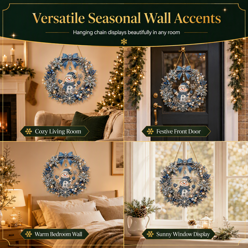 🎄 50% OFF! DIY Christmas Diamond Art Kits – Sparkle, Create & Decorate 💎