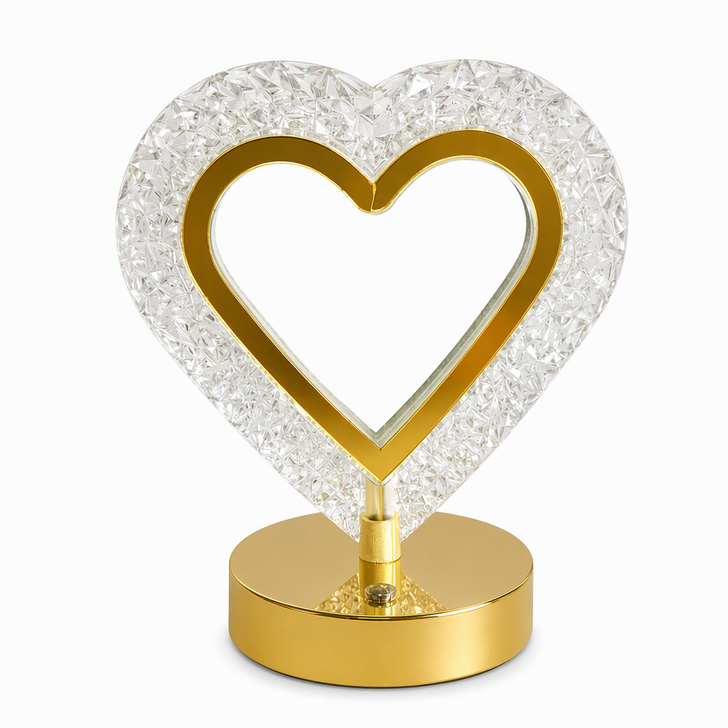 📢📢50% OFF !! ⏰ Geometric Crystal Night Light: Touch Control, 3 Colors, USB Rechargeable, Bedroom Glow