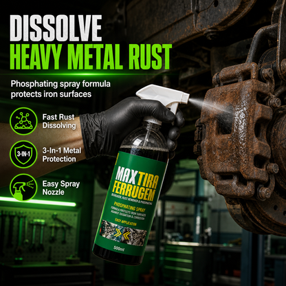 ⏳🔥 LIMITED-TIME 50% OFF – 3-in-1 Rust Remover & Phosphating Spray, 500ml | Degreases, Removes Rust & Helps Protect Metal ✨